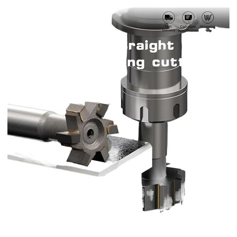 Welded Carbide T Slot Milling Cutters Tungsten Steel End Mill Router Bit 1pcs(14mm,25D 12d 90L 6T) in Saudi Arabia