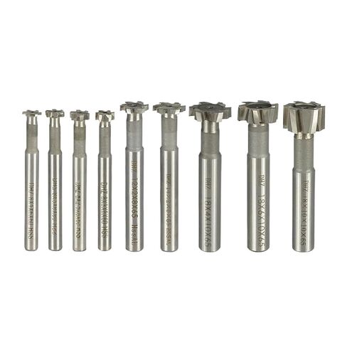 T-Slot Milling Router Bit 8-20mm Metal Working Keyway Tool Tungsten Carbide End(8x1.5x6x60) in Kuwait