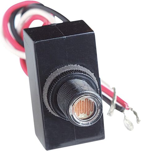Sigma Engineered Solutions Weatherproof 14008 Dusk-to-Dawn Sensor, Black in Saudi Arabia