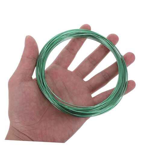 POPETPOP 6 Rolls Aluminum Florist Wire, 1mm Dia, 32.8ft Each, Multi-Color Craft Wire for Gardening, Flower Design, Wreaths, and Wedding Bouquet DIY in Saudi Arabia