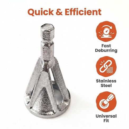 Deburring External Chamfering Tool - Stainless Steel Drill Bits for Removing Burrs and Chamfering Bolts in Kuwait