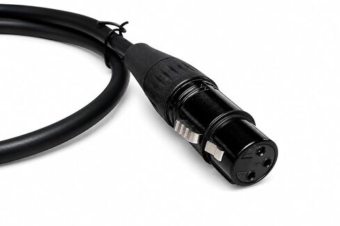 DIYTECH XLR Pass Through Cable, No Solder, for Stage Box, Patch Panel, Floor Box - No Solder for Pro Audio Installations (Male to Female 2-Pack) in Saudi Arabia