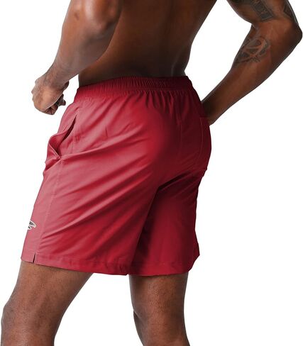 FOCO Atlanta Falcons NFL Mens Solid Wordmark Traditional Swimming Trunks in Saudi Arabia