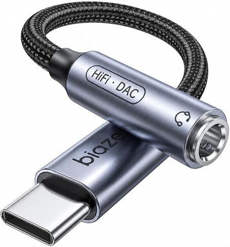 USB C إلى 3.5 ملم محول مقبس سماعة الرأس الإناث ، USB C إلى AUX AUX AUDOIO DONGLE CABLE CALL متوافق مع iPhone 16 15 Pro Max ، Samsung Galaxy S24/S23/S22 Ultra ، Pixel ، iPad Pro ، MacBook in Kuwait