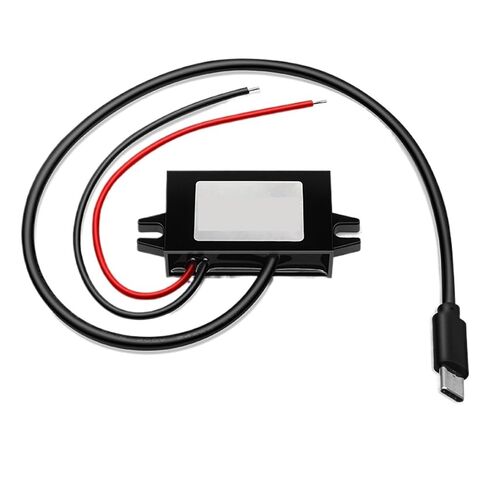 DC-DC 12V 24V to 5V 3A 15W Car DC Converter Type-C USB Step Down Voltage Power Supply Output Adapter(Single Ear USB_12V24V) in Saudi Arabia