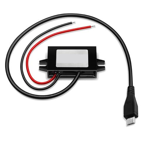 DC-DC 12V 24V to 5V 3A 15W Car DC Converter Type-C USB Step Down Voltage Power Supply Output Adapter(Single Ear USB_12V24V) in Saudi Arabia