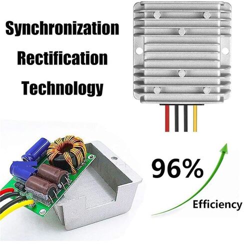 DC 36V/48V Step Down to 12V 20A 240W Converter Regulator Power Supply Module Transformer, Waterproof Voltage Reducer in Saudi Arabia