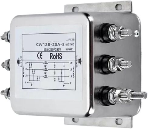 CW12B-10A/20A/30A/40A/50A/60A-S Bolt-on Three-Phase Three-Wire Power Filter(CW12B-60A-S) in Kuwait