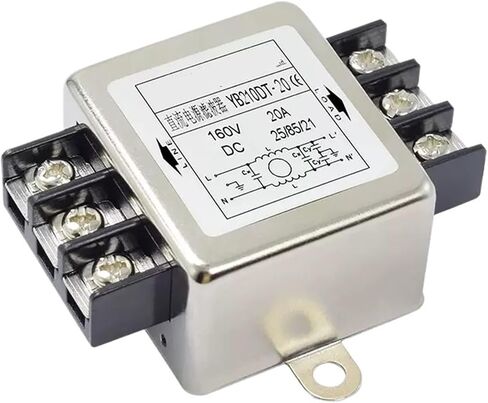 YB210DT-3A/6A/10A/20A/30A Single Terminal Type - 12V 24V 36V 48V 220VDC DC Power Filter(YB210DT-3A) in Saudi Arabia