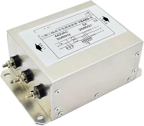 قسم مزدوج محسن ثلاث مراحل ثلاث أسلاك 380 فولت مرشح الطاقة العاكس سيرفو YB460-5A 10A 20A 30A(YB460-50A) in Kuwait