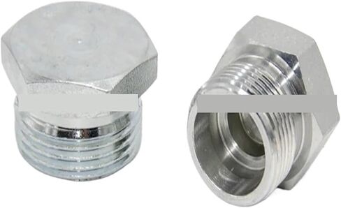 1pcs Metric Male Thread H-Type 24 Degree Cone Sealing Ferrule Type Oil Plug Hydraulic Joint M18 M22 M30(4C-30) in Kuwait