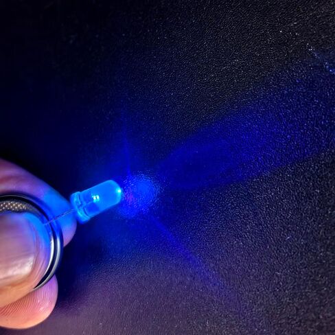 100 قطعة 3 مللي متر/5 مللي متر UV 36nm 380-385NM 395-400nmLED ديود DIP الثنائيات واضح UV LED الأشعة فوق البنفسجية 20mA 3.0-3.4V (5 مللي متر 365nm) in Kuwait