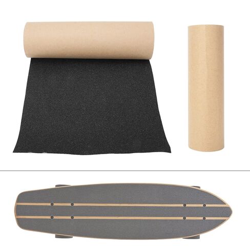 OS780 Sandpaper, Professional Skateboard Grip Tape with Strong Resin Adhesive for Enhanced Anti Slip Performance in Wet Conditions 83x23cm in Kuwait