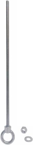 مارين T316 الفولاذ المقاوم للصدأ 1/4 بوصة × 12 بوصة مسمار بعروة الكتف 400 رطل WLL in Kuwait