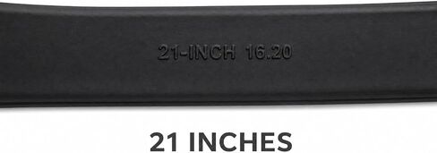 RS Supply Co. 21" Natural Rubber Tarp Straps with Metal Crimped S Hooks, 150% Max Stretch, Heavy Duty Bungee Cords for Tarps, Cargo, Flatbed Trucks (10 Pack) in Saudi Arabia