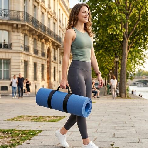 حزام حمل بمقبض، حزام محمول عالي التحمل، أشرطة حمل على شكل حرف H قابلة للتعديل من أجل تحريك ورفع الصناديق الثقيلة بأمان (78.7 بوصة) in Kuwait