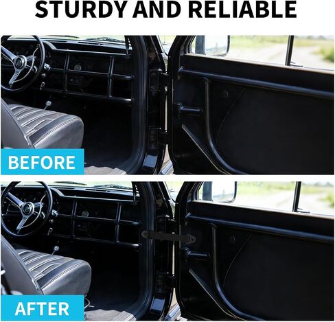 Heavy-Duty Door Limit Straps for Can,Am Defender&Defender Max Limited,Extra-Long Design for Wider Door Opening,Reinforced Nylon&Quick-Connect Hardware 2-Pack (2020-Present) in Saudi Arabia