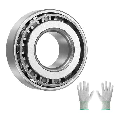 uxcell 1 Set 25877/25821 Tapered Roller Bearing Cone and Cup Set, 1.375" Bore x 2.875" OD x 0.9375" Width, Chrome Steel Taper Bearing Set in Saudi Arabia