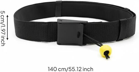 kowaku Stand Up Paddleboard Waist Belt Leash Adjustable Quick Release Stand Up Paddleboard Belt Wear Resistant Water Sports Gear for Paddleboarding in Kuwait