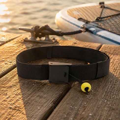 kowaku Stand Up Paddleboard Waist Belt Leash Adjustable Quick Release Stand Up Paddleboard Belt Wear Resistant Water Sports Gear for Paddleboarding in Kuwait