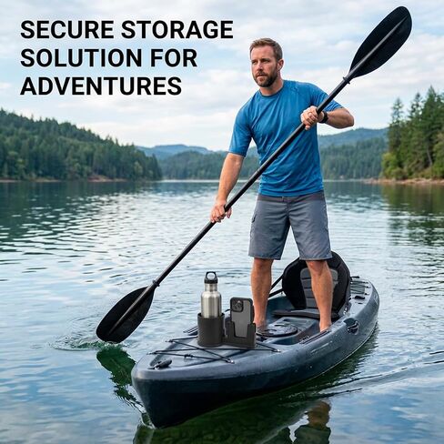Paddle Board Cup Holder, Kayak Drink Holder, Paddleboard Accessories for Securing Drinks and Phones During Water Activities, Black Stand Up Paddle Board Cup Holder in Kuwait