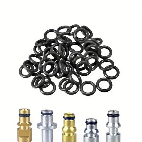 225 Pcs O Ring Kit, 18 Size Nitrile Rubber O-Ring Assortment Set, ID 3mm-22mm, Waterproof and Resist Heat, Seal Repair Tool for Automotive Plumbing Air Gas Water, Black in Kuwait