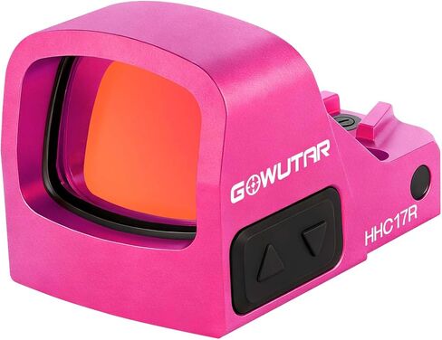 GOWUTAR HHC17R Micro RMSc Red Dot Sight، 3 MOA مشهد منعكس مفتوح مع تنبيه الحركة، IPX7 بصري من الألومنيوم المقاوم للماء للحمل المخفي والدفاع عن المنزل in Kuwait
