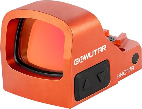 GOWUTAR HHC17R Micro RMSc Red Dot Sight، 3 MOA مشهد منعكس مفتوح مع تنبيه الحركة، IPX7 بصري من الألومنيوم المقاوم للماء للحمل المخفي والدفاع عن المنزل in Kuwait