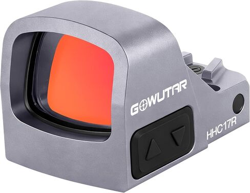 GOWUTAR HHC17R Micro RMSc Red Dot Sight، 3 MOA مشهد منعكس مفتوح مع تنبيه الحركة، IPX7 بصري من الألومنيوم المقاوم للماء للحمل المخفي والدفاع عن المنزل in Kuwait
