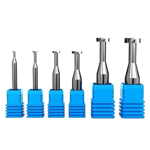1pcs Carbide T Slot Milling Tungsten Steel End Mill Groove Machining Tool 3mm-20mm(20mm,6MM-BF2055(UNCOATED)) in Kuwait
