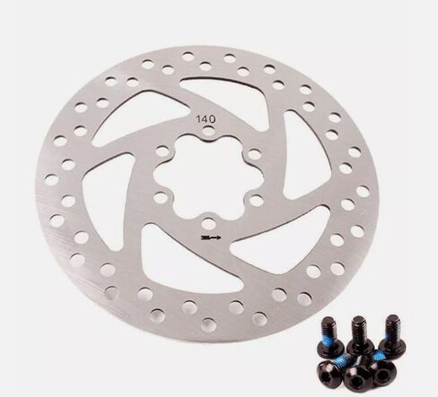 BUCKLOS Zoom MTB 4 Piston Hydraulic Disc Brakes Right Rear Bike Hydraulic Brake and 140mm Bike Disc Brake Rotor with 6 Bolts in Kuwait