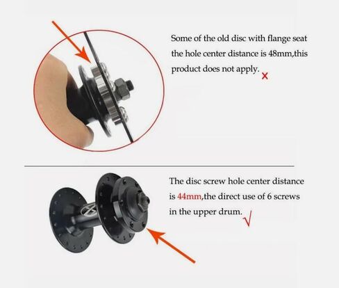 BUCKLOS Zoom MTB 4 Piston Hydraulic Disc Brakes Right Rear Bike Hydraulic Brake and 140mm Bike Disc Brake Rotor with 6 Bolts in Kuwait