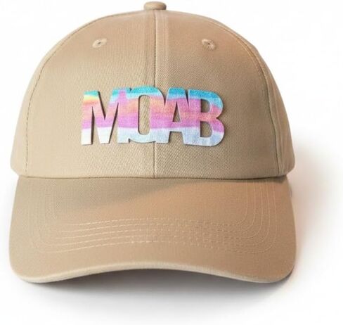 National Park Hats Baseball Cap, Khaki, Adjustable | Structured Crown, Back Strap, For Hiking and Outdoor Activities in Kuwait