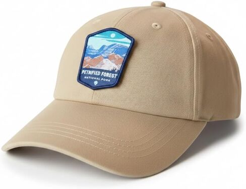 National Park Hats Baseball Cap, Khaki, Adjustable | Structured Crown, Back Strap, For Hiking and Outdoor Activities in Saudi Arabia