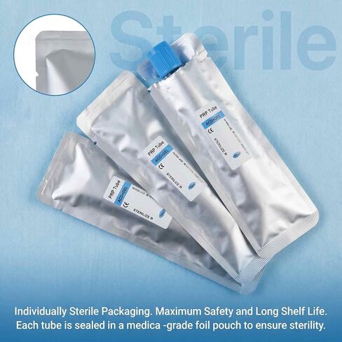 10PCS PRP, 10ml ACD and Gel Tube,lab centrifugation use,Individually Seal Wrapped in Kuwait