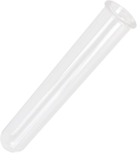 SINJEUN 30 PCS Plant Propagation Tubes, 20 ml Clear Plastic Test Tubes for Plants Flowers Home Office Decorations (4.7 inches Height) in Kuwait