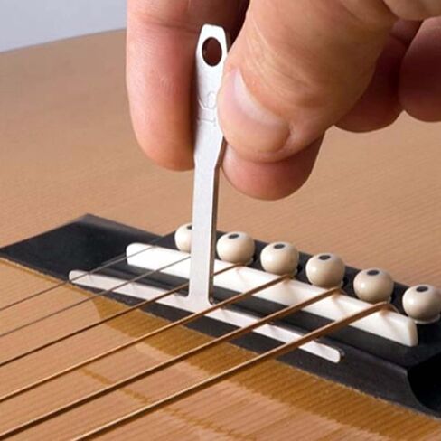 9 Pcs Guitar Understring Radius Gauge, Luthier Tools for Guitar Bass Bridge Fingerboard Saddle 7.25~20 Playing Accessories in Kuwait