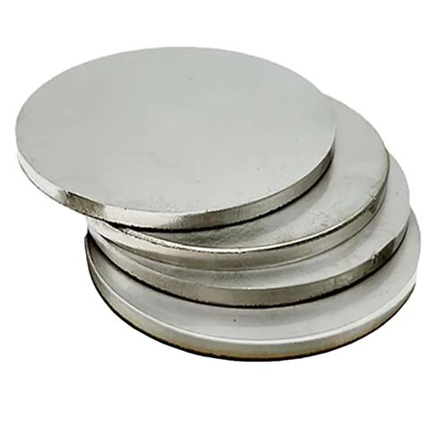 Metal Plate,4pcs,50mm 201 Stainless Steel Circular Plate,Thickness 1mm,1.5mm,2mm,2.5mm,3mm,4mm, 5mm,6mm,Laser Cutting of Round Sheet Gasket, in Kuwait