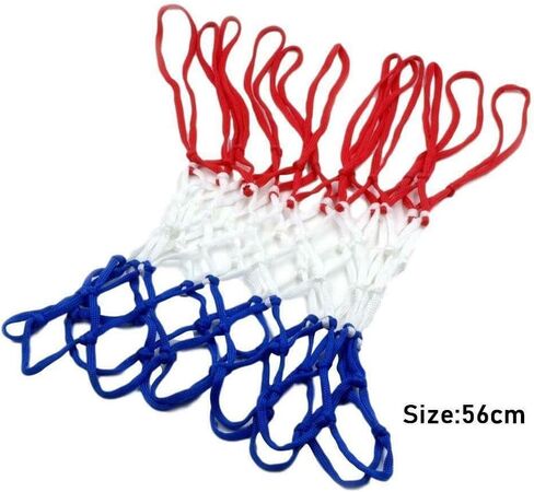 Basketball Net Durable Nylon Thick Thread Three Color Universal Basketball Net Mesh in Kuwait