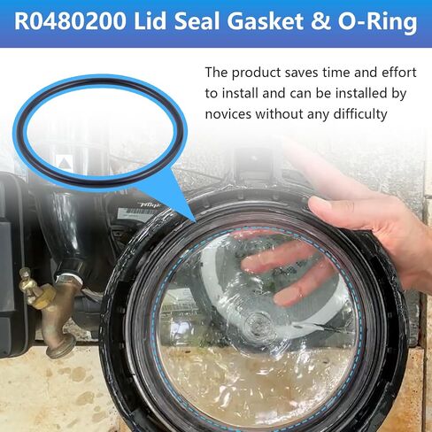 ملحق بديل لحلقة الختم R0480200 غطاء على شكل حرف O متوافق مع Jandy لمضخات حمام السباحة من سلسلة VS FloPro وFloPro FHPF وFHPM in Kuwait