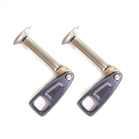 Boat Transom Clamp Assy 2 Sets L10A 663-43118-01-8D Compatible with 40HP E40G Outboard Motor 6F5-43116-00 6F5-43114-00 in Kuwait
