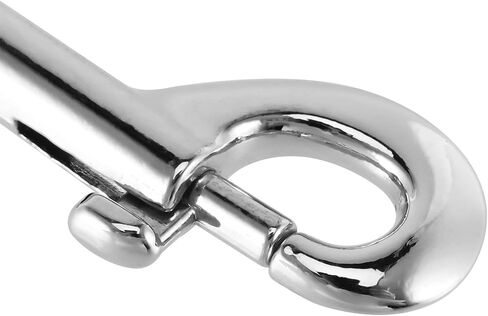 HOZEON 15 جهاز كمبيوتر شخصى 3.5 بوصة قطب العين الترباس هوك المفاجئة، الثقيلة مقاطع المفاجئة نهاية واحدة، مقاطع معدنية دوارة المفاجئة لسلسلة المفاتيح، العلم، خط الملابس، حزام الكاميرا، حبل الغسيل in Kuwait