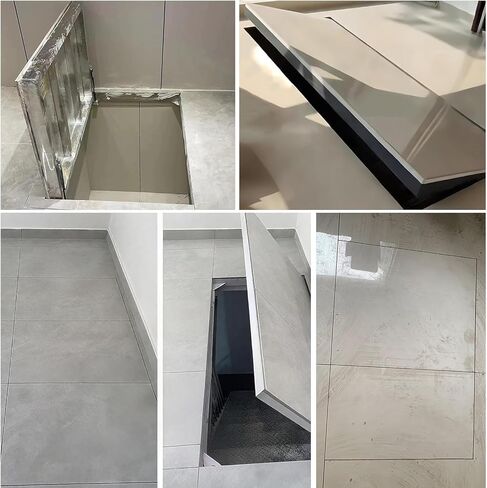 باب سفلي فولاذي شديد التحمل - وصول آمن للمنازل والشركات، تصميم مخفي، مقاس 42 × 30 بوصة، أمان ومتانة معززة، مثالي لأصحاب المنازل والمقاولين in Kuwait