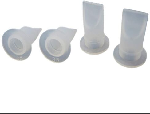 UP100 10 Pieces Transparent Silicone Duckbill Valve One-Way Check Valve 15 x 7.3 x 19.5 MM for Liquid and Gas Backflow Prevent in Kuwait