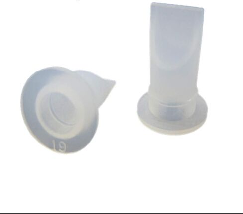 UP100 10 Pieces Transparent Silicone Duckbill Valve One-Way Check Valve 15 x 7.3 x 19.5 MM for Liquid and Gas Backflow Prevent in Kuwait