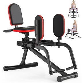 ERGOLIFE Hip Abductor Adductor Machine for Home Gym, 2 in 1 Inner and Outer Thigh Machine, 6-Level Resistance Leg & Glute Workout Equipment, Compact Booty Builder with Plush Padding 440 lbs Capacity in Saudi Arabia