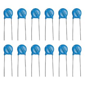MECCANIXITY 12pcs Voltage Dependent Resistors, 10D330K Varistor AC 20V Radial Lead Disc Varistors 10.5mm Dia Surge Current Protector for AC/DC Circuit Protection in Kuwait