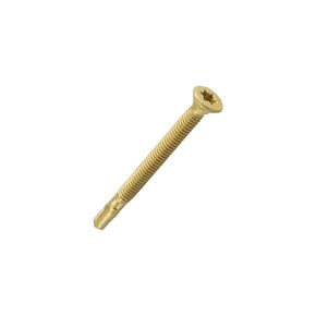 #12x2-1/2 مخرطة Tek Torx/Star Head ذاتية الحفر من الخشب T-25 Torx برغي رأس Tek ذاتية الحفر إلى مسامير معدنية للأسطح المسطحة أو المقطورات أو لتثبيت الخشب على الفولاذ - 50 قطعة in Kuwait