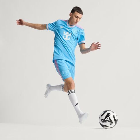 شورت رجالي من adidas Originals Inter Miami CF 25/26 Third Authentic، مقاس متوسط in Kuwait