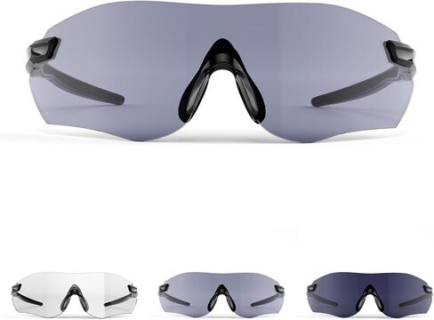 نظارات Innerking Photochromic لركوب الدراجات للرجال والنساء، TR90 نظارات شمسية رياضية للجري والقيادة وركوب الدراجات والجري in Kuwait